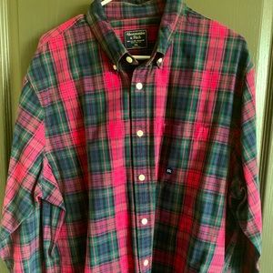 NWOT- Abercrombie Holiday Shirt - XXl